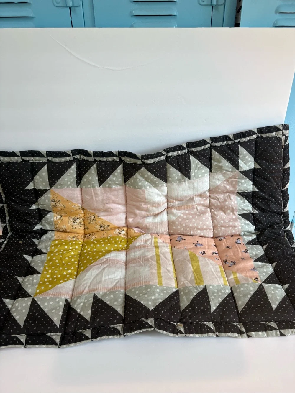 NWOT Urban Outfitters Valentina Mixed Print Quilted Sham